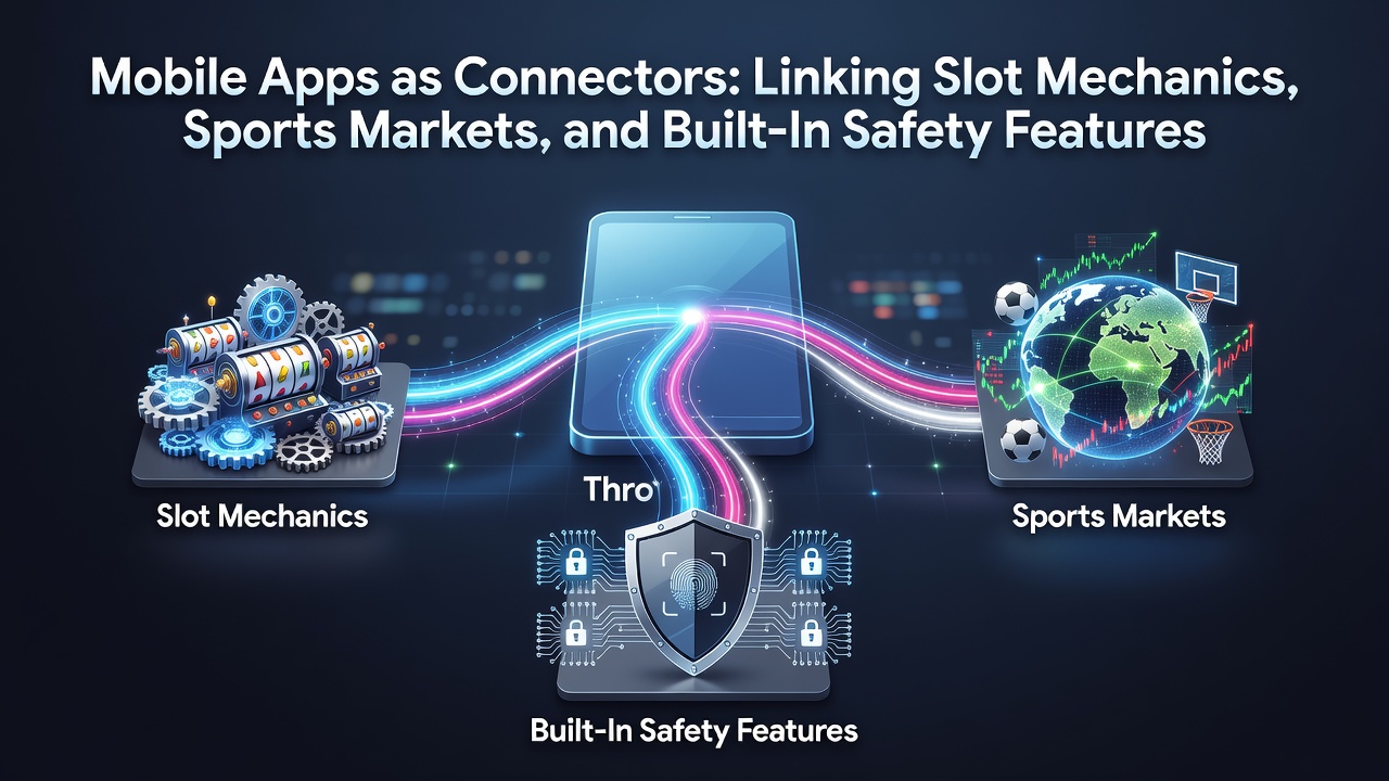 Secure digital transaction screen within a mobile gambling app connecting slots and sports betting