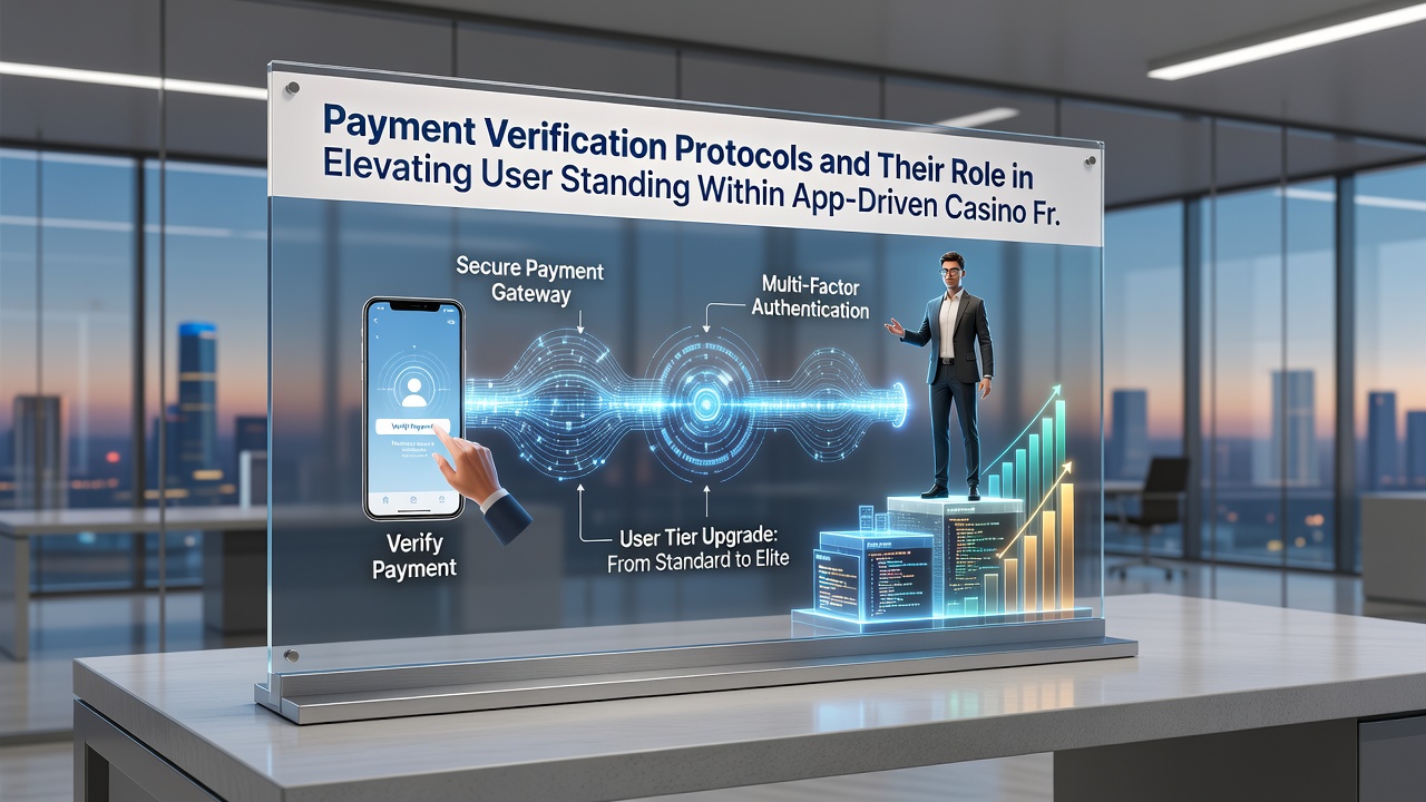 Mobile casino user dashboard displaying elevated VIP status and verified payment history