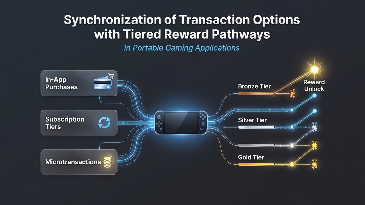 Dashboard view of tiered reward pathways linked to various mobile transaction methods including cards and e-wallets